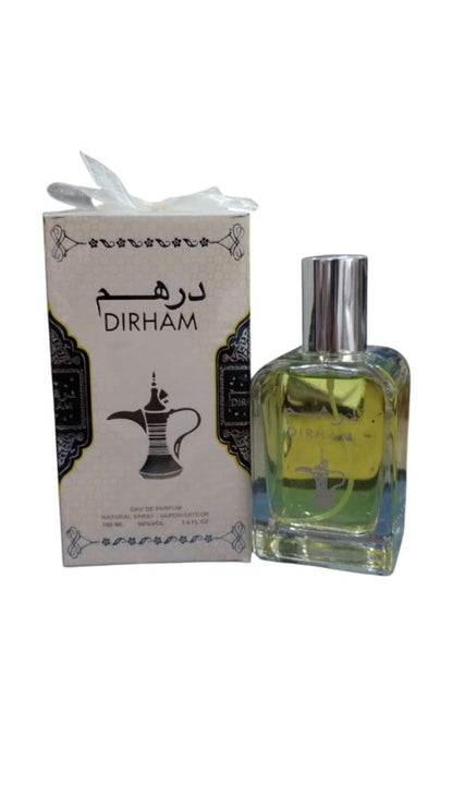 Dirham Perfume | Best Quality Unisex Perfume | Eau De Parfum Edp | Luxurious Fragrance | 100ml | 80%vol  | 3.4fl .oz