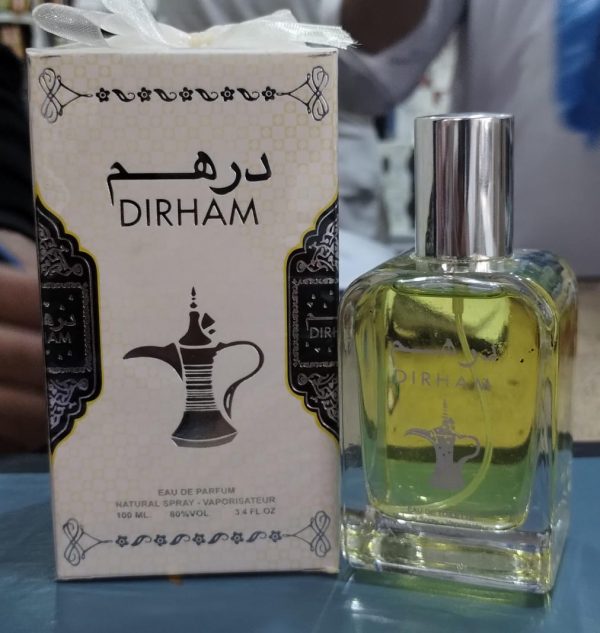 Dirham Perfume | Best Quality Unisex Perfume | Eau De Parfum Edp | Luxurious Fragrance | 100ml | 80%vol  | 3.4fl .oz